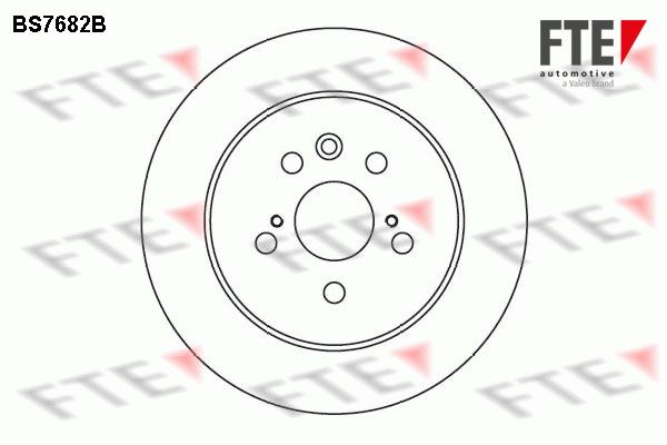 FTE Тормозной диск BS7682B