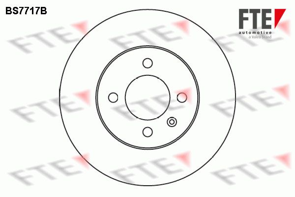 FTE Тормозной диск BS7717B