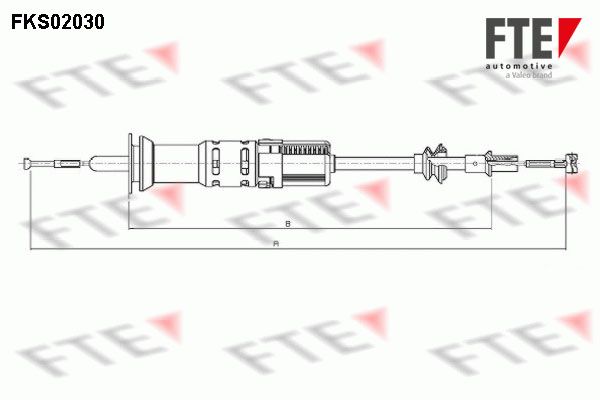 FTE sankabos trosas FKS02030