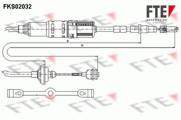 FTE sankabos trosas FKS02032