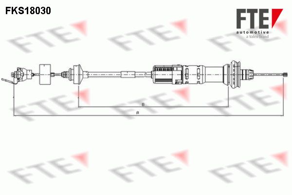 FTE sankabos trosas FKS18030