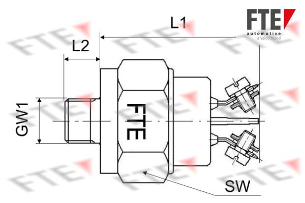 FTE Выключатель фонаря сигнала торможения H0052
