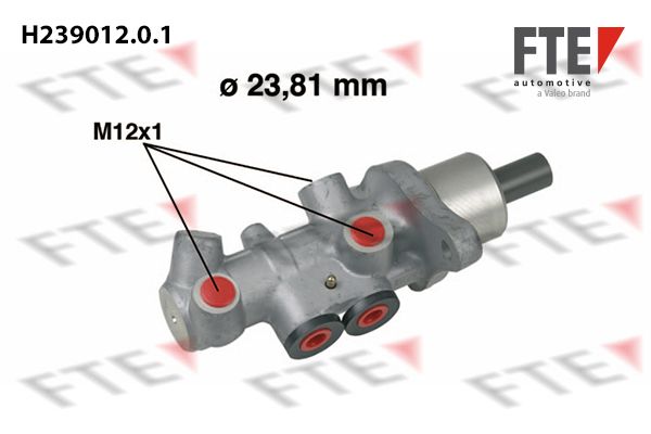 FTE pagrindinis cilindras, stabdžiai H239012.0.1
