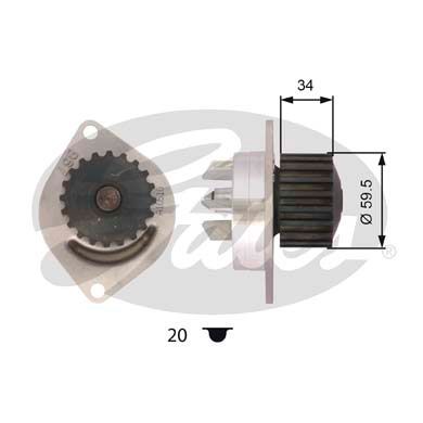 GATES vandens siurblys WP0012