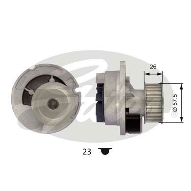 GATES vandens siurblys WP0032