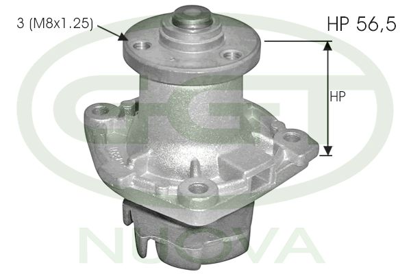 GGT Водяной насос PA10048