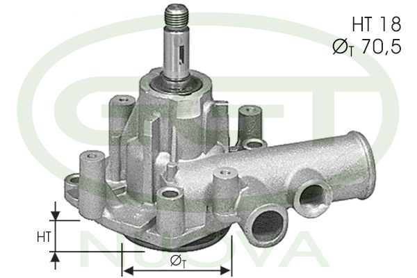 GGT Водяной насос PA10582