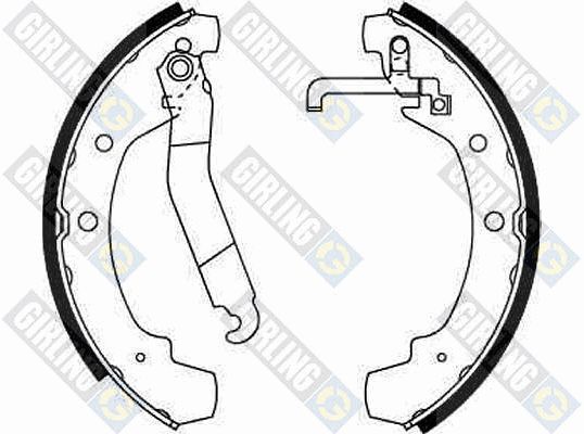 GIRLING Комплект тормозных колодок 5185119