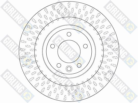 GIRLING Тормозной диск 6065285