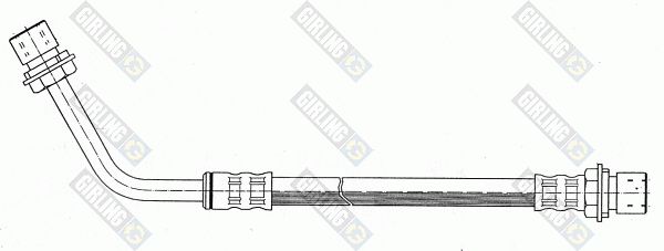 GIRLING Тормозной шланг 9001231