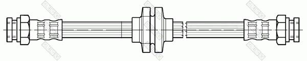 GIRLING Тормозной шланг 9001298