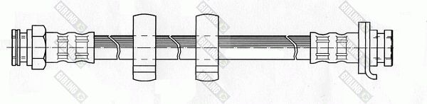 GIRLING Тормозной шланг 9001355