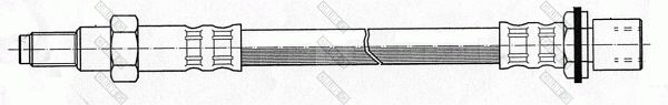 GIRLING Тормозной шланг 9002161