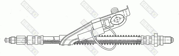 GIRLING Тормозной шланг 9003292