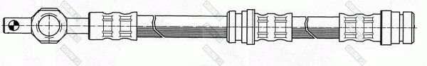 GIRLING Тормозной шланг 9004125