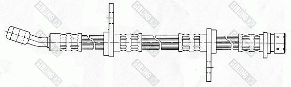 GIRLING Тормозной шланг 9004255