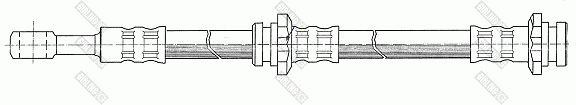 GIRLING Тормозной шланг 9004258