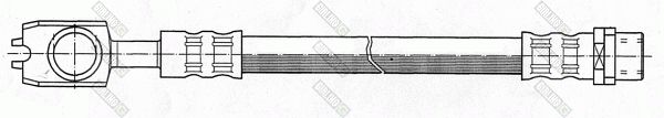 GIRLING stabdžių žarnelė 9004350