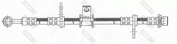 GIRLING Тормозной шланг 9004370