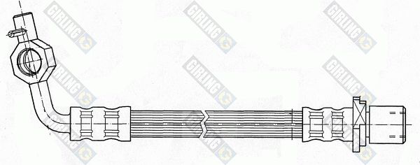 GIRLING stabdžių žarnelė 9004403