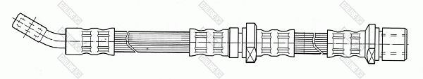 GIRLING stabdžių žarnelė 9004434