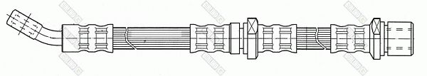 GIRLING Тормозной шланг 9004443