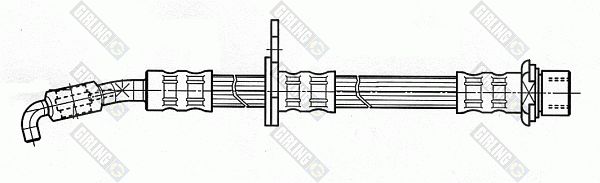 GIRLING Тормозной шланг 9004641