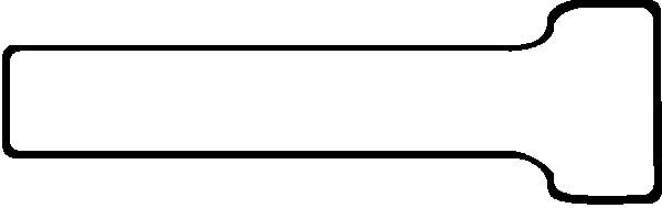 GLASER Прокладка, крышка головки цилиндра X06849-01