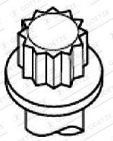 GOETZE varžtų kompl., cil. galvutės varžtai 22-01317B