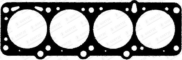GOETZE Прокладка, головка цилиндра 30-026435-00
