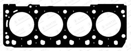 GOETZE Прокладка, головка цилиндра 30-030129-00