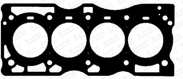 GOETZE Прокладка, головка цилиндра 30-030557-00