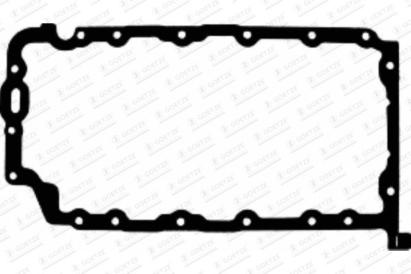 GOETZE Прокладка, масляный поддон 31-029575-00