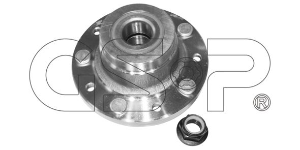 GSP Комплект подшипника ступицы колеса 9237010K