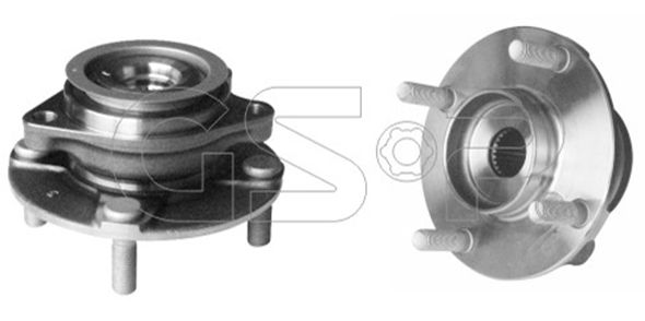 GSP Комплект подшипника ступицы колеса 9325016