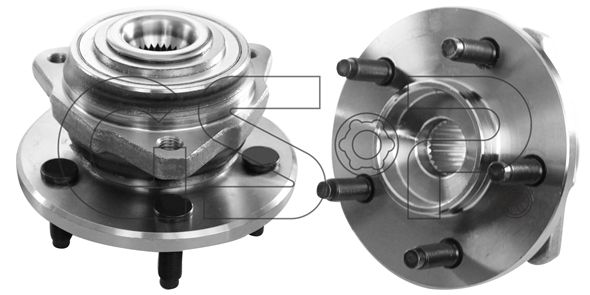 GSP Комплект подшипника ступицы колеса 9327051