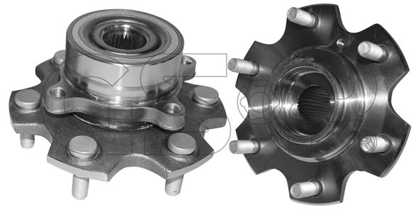 GSP Комплект подшипника ступицы колеса 9330006