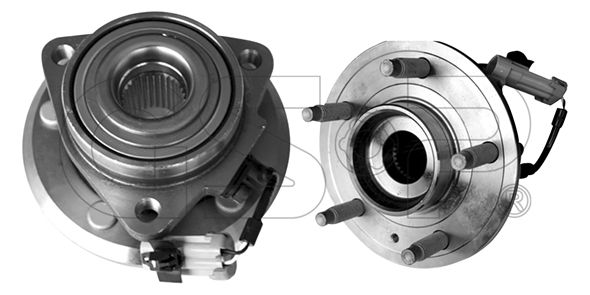 GSP Комплект подшипника ступицы колеса 9330010