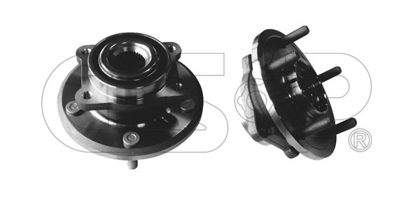 GSP Комплект подшипника ступицы колеса 9332009