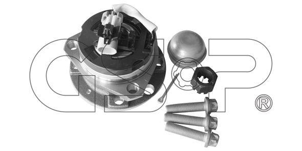 GSP Комплект подшипника ступицы колеса 9333033K
