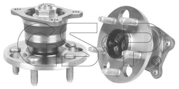 GSP Комплект подшипника ступицы колеса 9400023