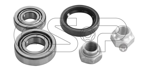 GSP Комплект подшипника ступицы колеса GK0928