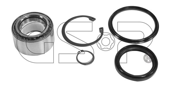 GSP Комплект подшипника ступицы колеса GK3922