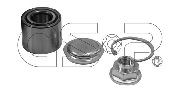 GSP Комплект подшипника ступицы колеса GK6642