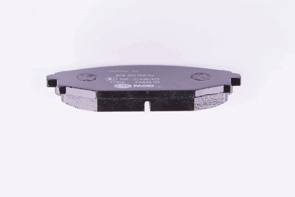 HELLA Комплект тормозных колодок, дисковый тормоз 8DB 355 009-961