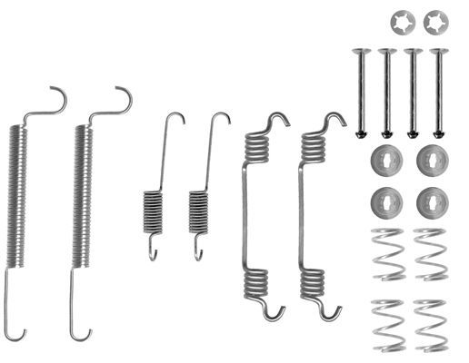 HELLA Комплектующие, тормозная колодка 8DZ 355 200-461