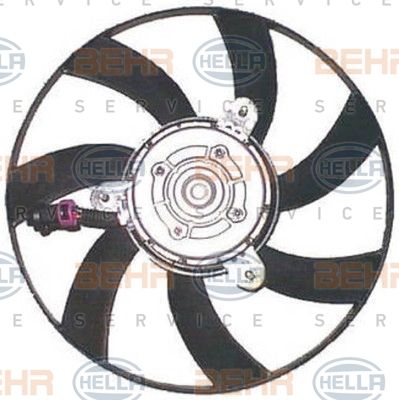 HELLA Вентилятор, охлаждение двигателя 8EW 351 044-481