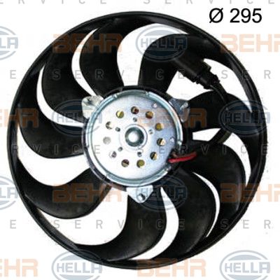 HELLA ventiliatorius, radiatoriaus 8EW 351 150-324