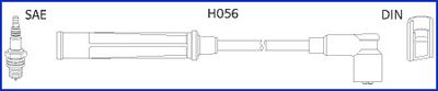HITACHI Комплект проводов зажигания 134534