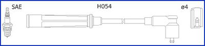 HITACHI Комплект проводов зажигания 134676